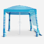 Family Beach Cabana – Windproof Sun Shelter with 360° Ventilation & Easy Setup  (G029)