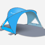 Dual-Door Beach Tent – Easy Setup & UPF 50+ Sun Shade (G022)