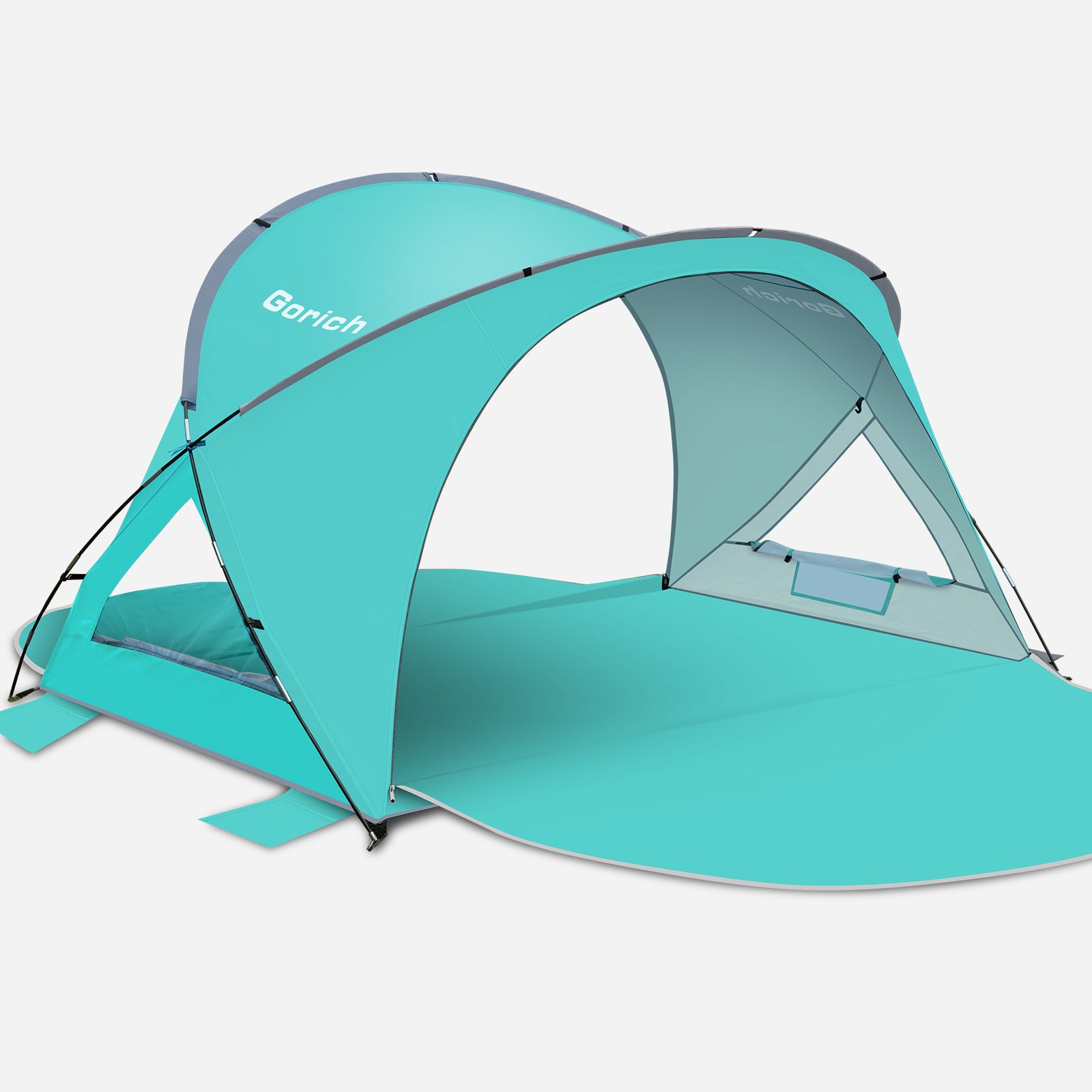 Dual-Door Beach Tent – Easy Setup & UPF 50+ Sun Shade (G022)