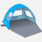 Classic Pop-Up Beach Tent – Instant 1-Second Beach Shade (G037)
