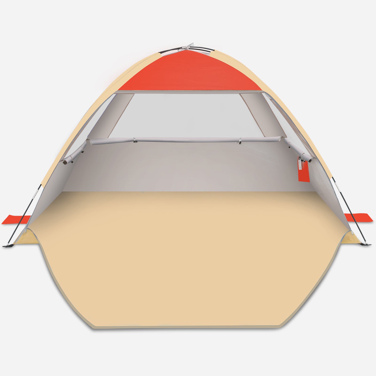 Classic Beach Tent – Easy-Setup UPF 50+ Sun Shelter (GDJ)