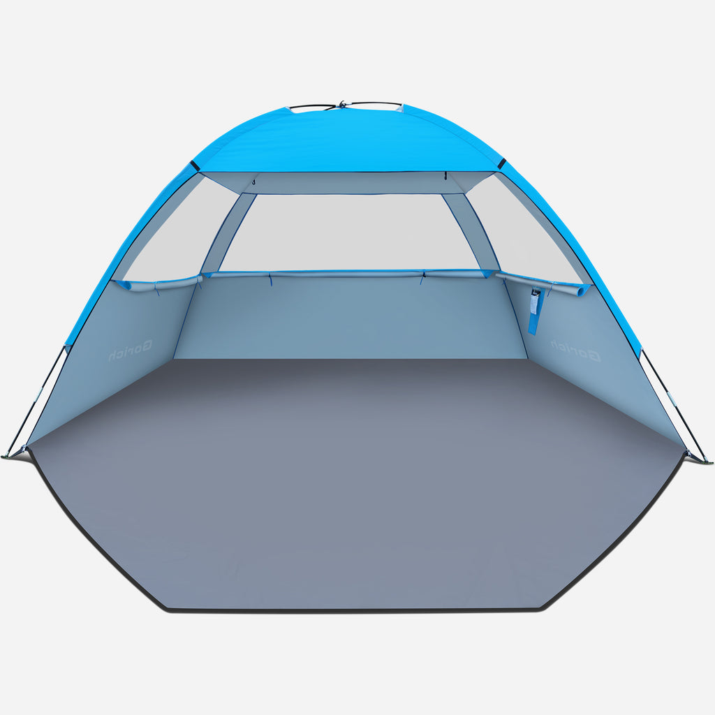 Classic Beach Tent – Easy-Setup UPF 50+ Sun Shelter (GDJ)