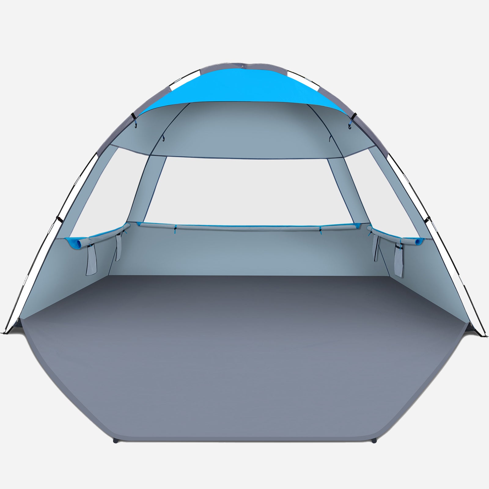 Classic Beach Tent – Easy-Setup UPF 50+ Sun Shelter (GDJ)