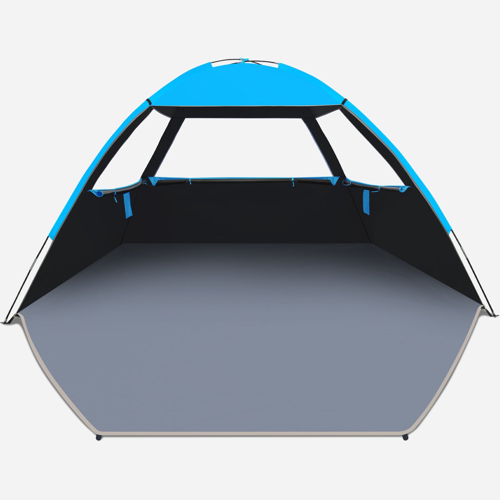 Classic Beach Tent – Easy-Setup UPF 50+ Sun Shelter (GDJ)