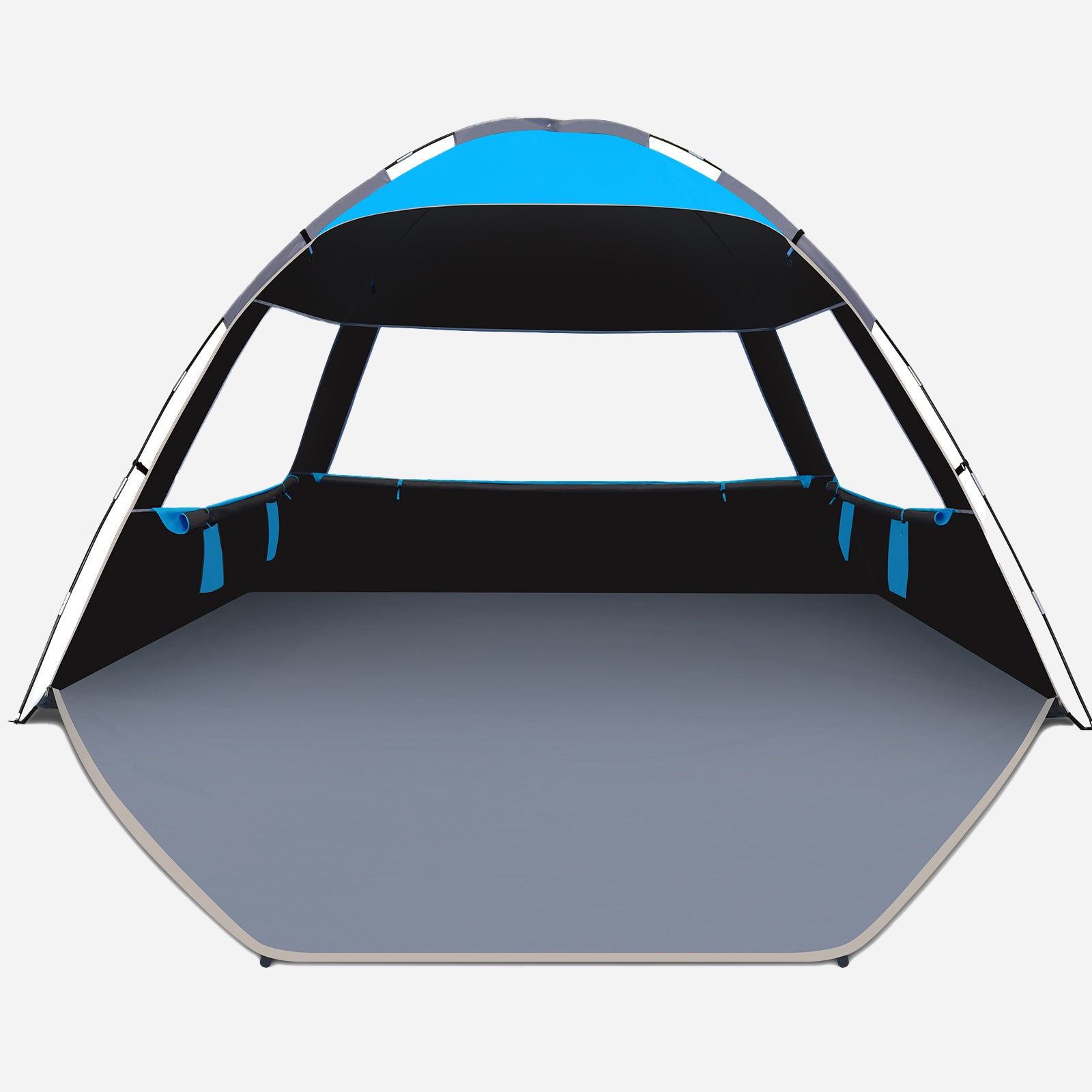 Classic Beach Tent – Easy-Setup UPF 50+ Sun Shelter (GDJ)