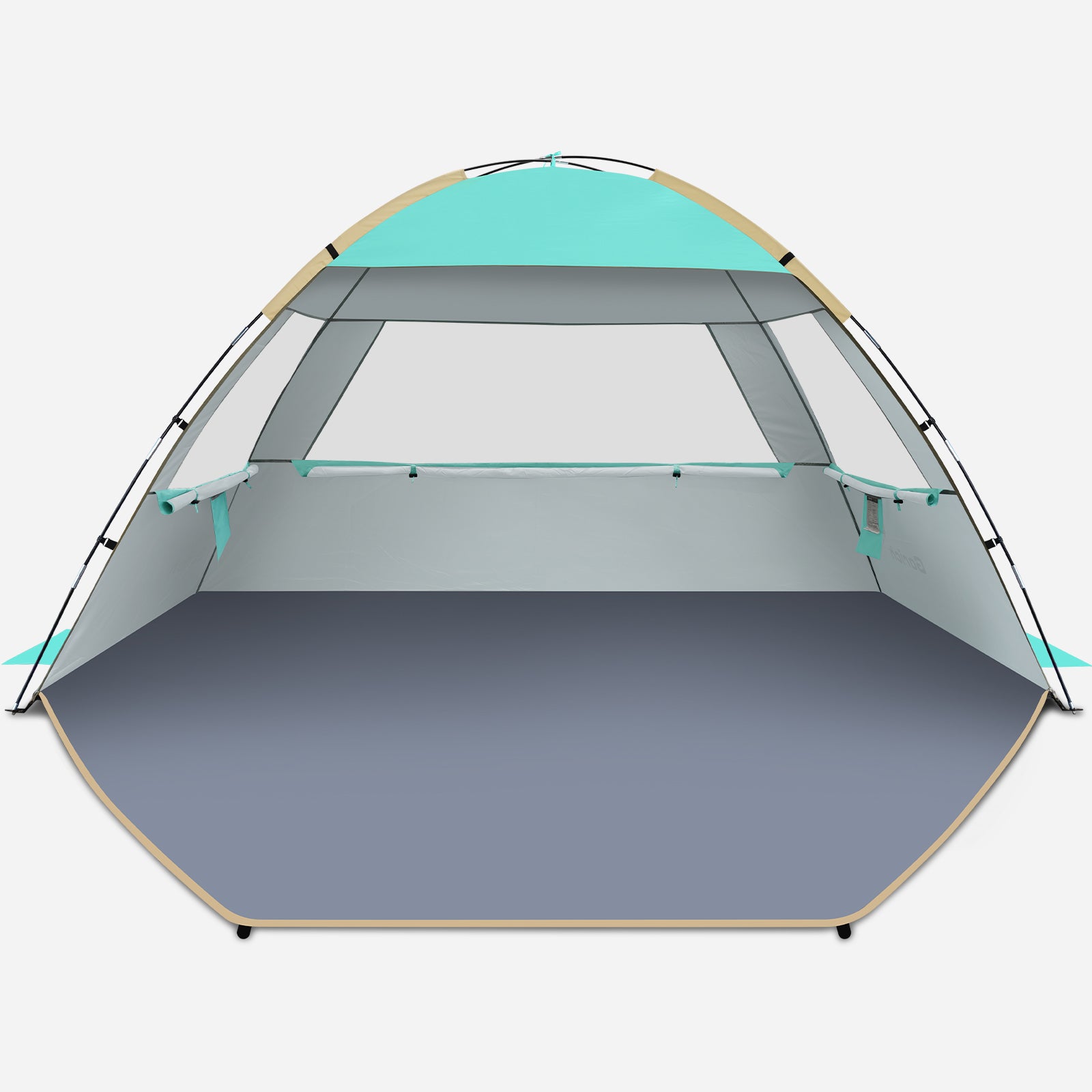 Classic Beach Tent – Easy-Setup UPF 50+ Sun Shelter (GDJ)