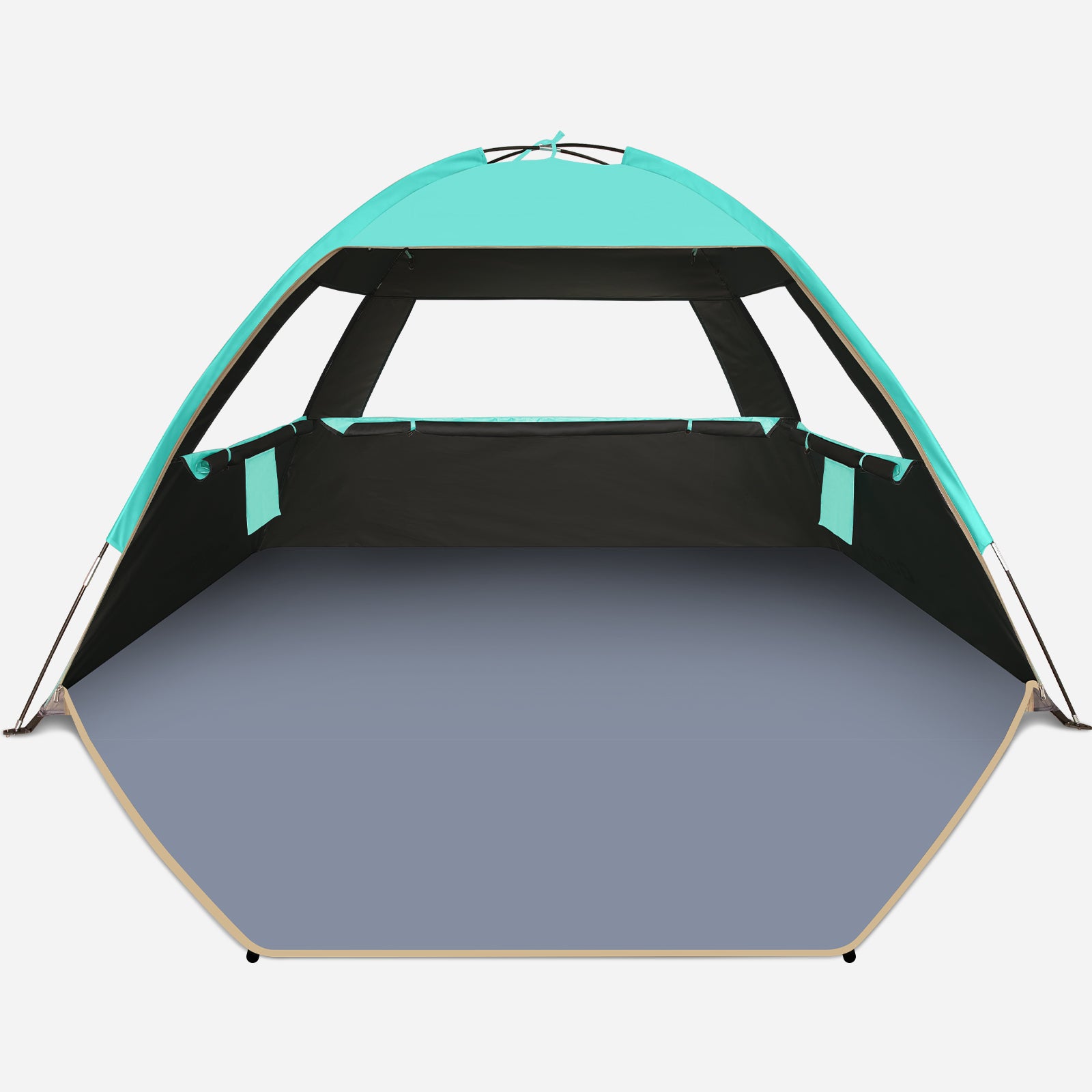 Classic Beach Tent – Easy-Setup UPF 50+ Sun Shelter (GDJ)